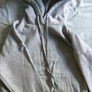 Grey hoodie